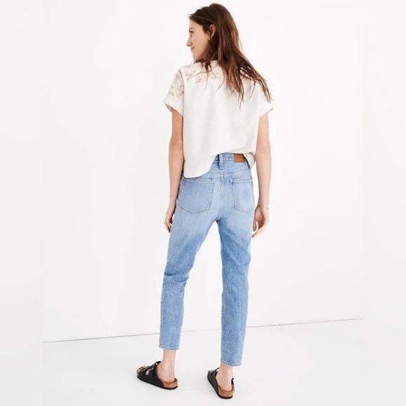 Madewell Women’s The Momjean in Melva Wash - Size 26 - Picture 12 of 12